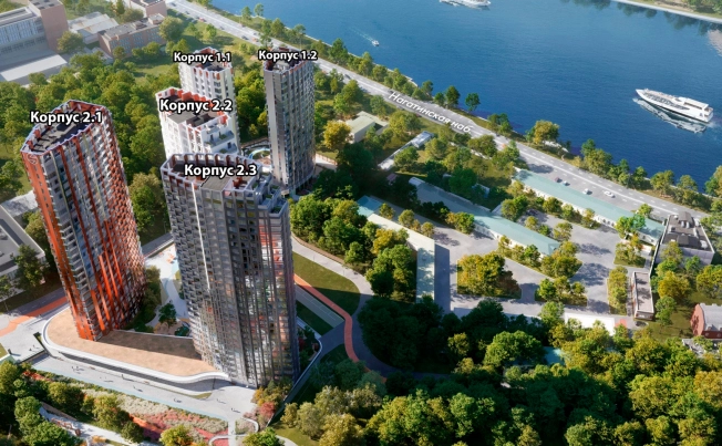 Купить квартиру в районе Нагатино-Садовники в Москве. Вариант № 110253, 5, площадь - квм, цена 29953545.0000 рублей