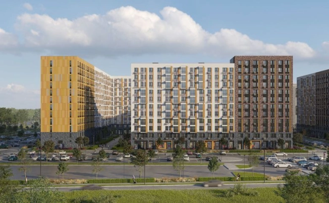 Купить однокомнатную квартиру в новостройках на улице Проектируемый проезд № 6415 в Москве. Вариант № 104769, 0, площадь - квм, цена 7237825 рублей