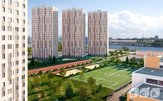 Купить двухкомнатную квартиру в ЖК Октябрьская набережная в Санкт-Петербурге. Вариант № 7258737, 4, площадь -  квм, цена 9817393 рублей