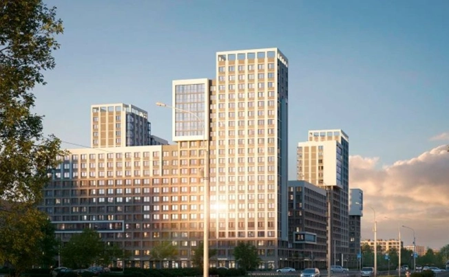 Купить однокомнатную квартиру у метро Улица Дыбенко в Санкт-Петербурге. Вариант № 6252206, 5, площадь -  квм, цена 10594041 рублей