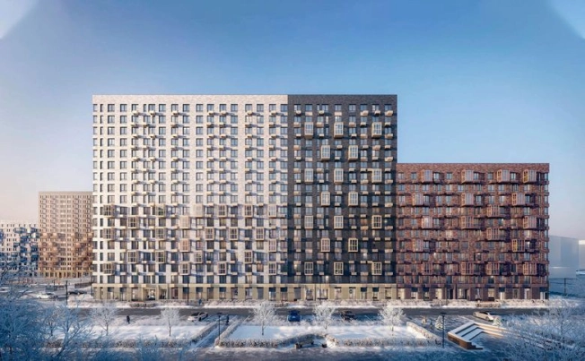 Купить однокомнатную квартиру в новостройках на улице Проектируемый проезд № 6415 в Москве. Вариант № 2485978, 8, площадь - квм, цена 8871002 рублей