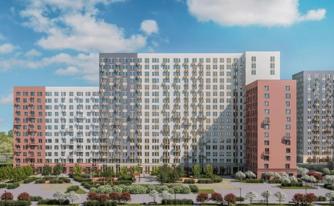 Купить однокомнатную квартиру в новостройках на улице Проектируемый проезд № 6415 в Москве. Вариант № 2485978, 1, площадь - квм, цена 8871002 рублей