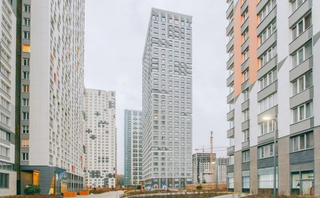 Купить однокомнатную квартиру в новостройках на улице Проектируемый проезд № 6415 в Москве. Вариант № 10147019, 8, площадь - квм, цена 16528995 рублей