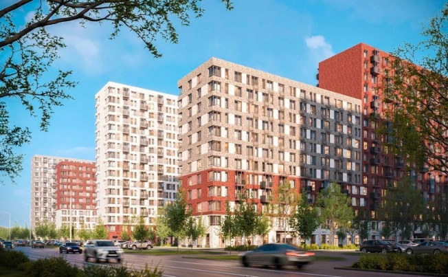 Купить однокомнатную квартиру у метро Битца в Видном. Вариант № 2067381, 1, площадь -  квм, цена 7993953 рублей