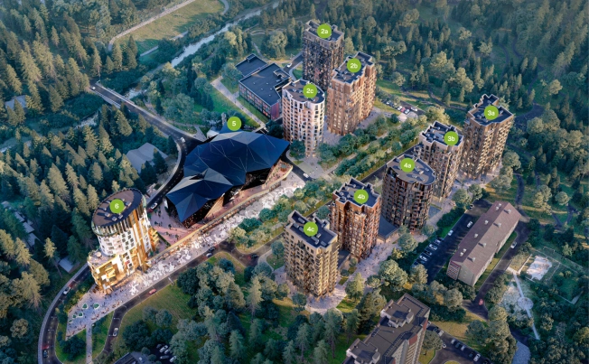 . Вариант № 328, 14, площадь - от от 29 м² квм, цена от 9 836 800 ₽ рублей