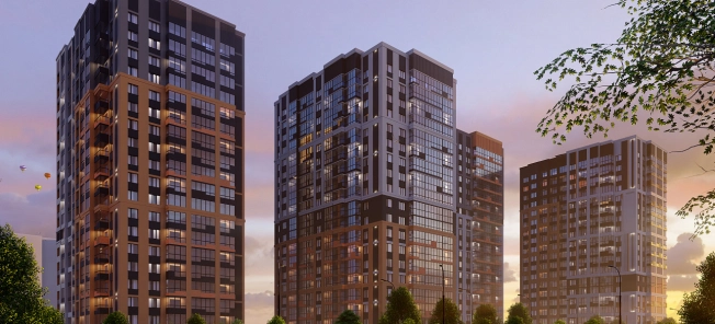 Жилые комплексы в Воронеже. Вариант № 1984, 5, цена 2166831 рублей