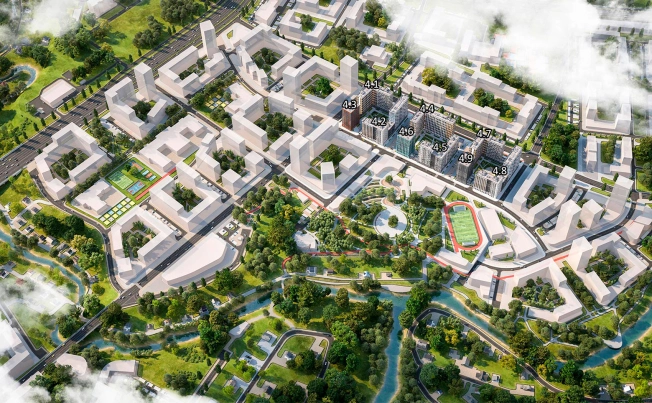 . Вариант № 2196, 9, площадь - от от 20 м² квм, цена от 6 561 267 ₽ рублей