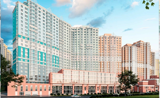 . Вариант № 1485, 1, площадь - от за 29.8 м² квм, цена  рублей