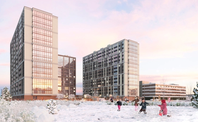 . Вариант № 1406, 5, площадь - от от 51 м² квм, цена от 11 672 720 ₽ рублей