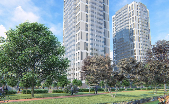 . Вариант № 1637, 3, площадь - от от 26 м² квм, цена от 6 023 205 ₽ рублей