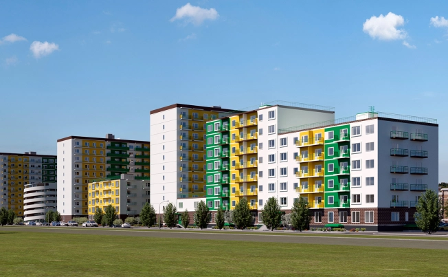 . Вариант № 1650, 1, площадь - от от 26 м² квм, цена от 4 095 200 ₽ рублей