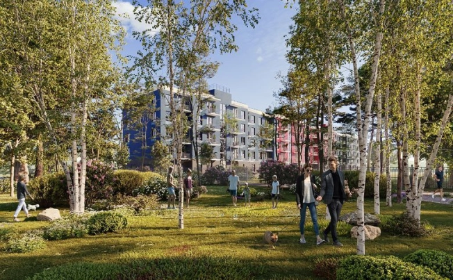 . Вариант № 5470, 3, площадь - от от 32 м² квм, цена от 4 129 280 ₽ рублей