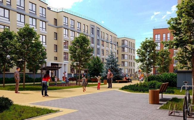 . Вариант № 1183, 2, площадь - от от 23 м² квм, цена от 5 243 920 ₽ рублей