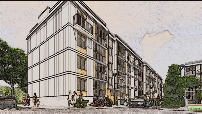 . Вариант № 1887, 1, площадь - от от 37 м² квм, цена от 5 674 000 ₽ рублей