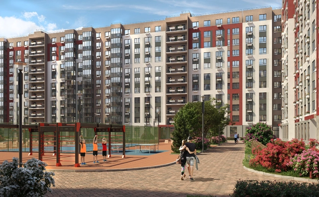 . Вариант № 2015, 1, площадь - от от 24 м² квм, цена от 4 550 000 ₽ рублей