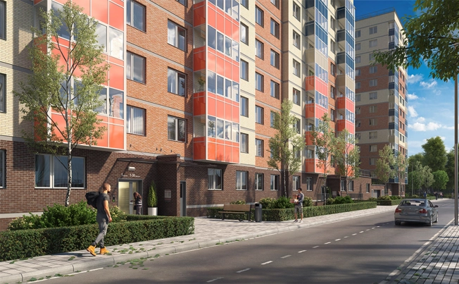 . Вариант № 540, 5, площадь - от от 33 м² квм, цена от 7 672 699 ₽ рублей