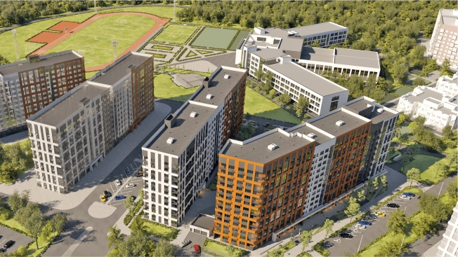 Жилые комплексы в Воронеже. Вариант № 3551, 3, цена 3832295 рублей