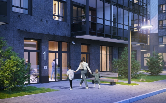 . Вариант № 1105, 3, площадь - от от 23 м² квм, цена от 5 278 910 ₽ рублей