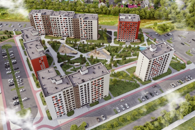 Жилые комплексы в регионе Пензенская область. Вариант № 2383, 1, цена 3083200 рублей