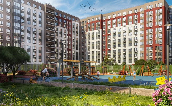 . Вариант № 2015, 0, площадь - от от 24 м² квм, цена от 4 550 000 ₽ рублей