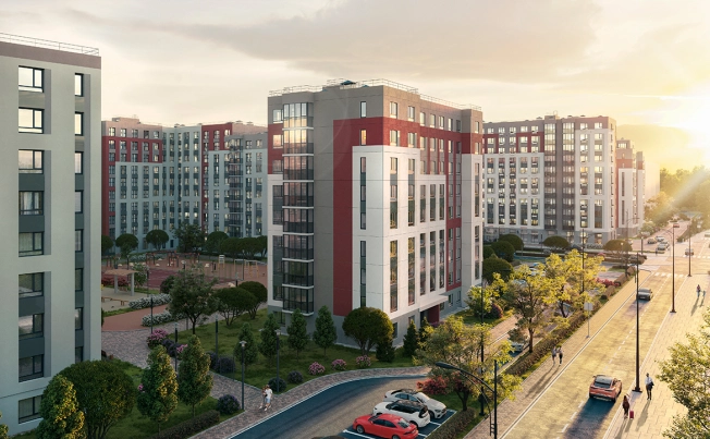 . Вариант № 2015, 4, площадь - от от 24 м² квм, цена от 4 550 000 ₽ рублей