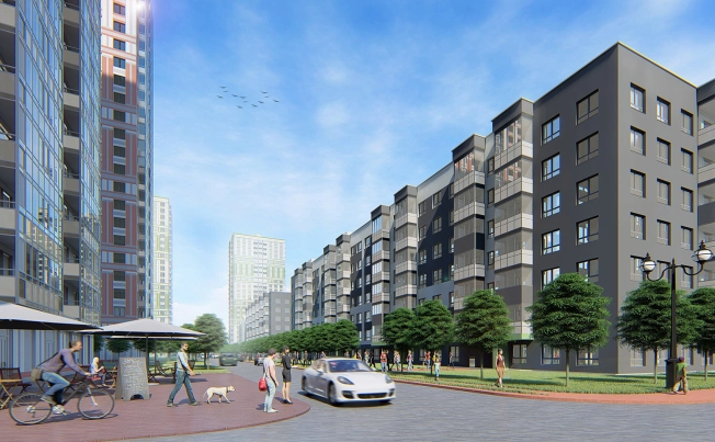 . Вариант № 1637, 4, площадь - от от 26 м² квм, цена от 6 023 205 ₽ рублей