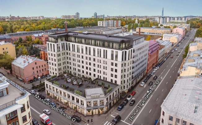 . Вариант № 6009, 1, площадь - от от 23 м² квм, цена от 14 421 000 ₽ рублей