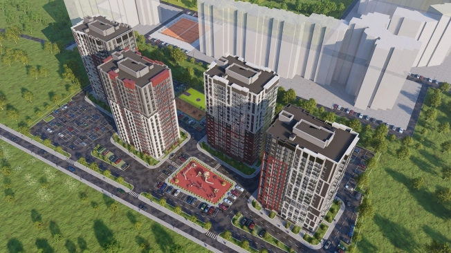 . Вариант № 2664, 4, площадь - от от 22 м² квм, цена от 2 607 600 ₽ рублей