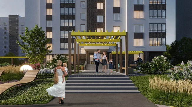 . Вариант № 510, 12, площадь - от от 28 м² квм, цена от 1 744 400 ₽ рублей