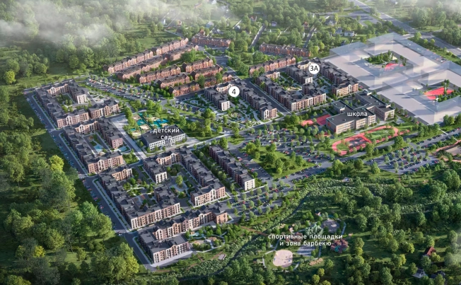 . Вариант № 2880, 5, площадь - от за 28.8 м² квм, цена  рублей