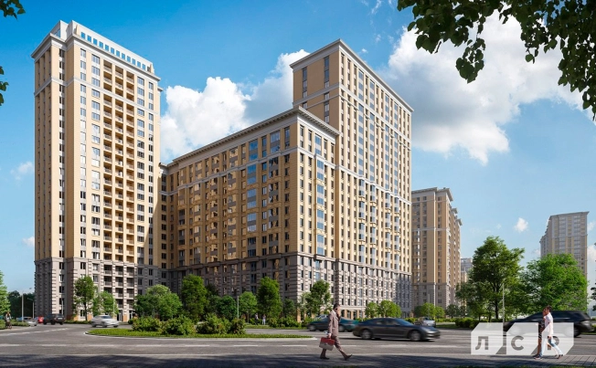 . Вариант № 1539, 1, площадь - от от 18 м² квм, цена от 6 796 430 ₽ рублей