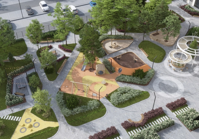 . Вариант № 511, 18, площадь - от от 28 м² квм, цена от 2 392 425 ₽ рублей