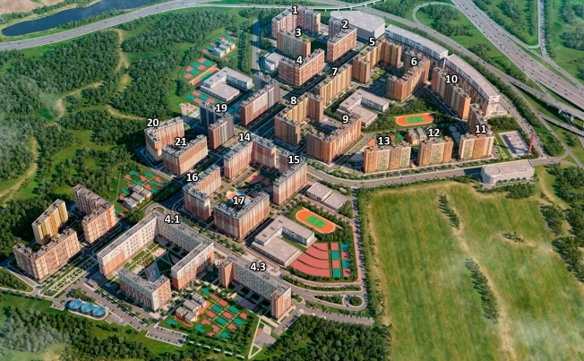 . Вариант № 152, 6, площадь - от от 22 м² квм, цена от 5 547 676 ₽ рублей