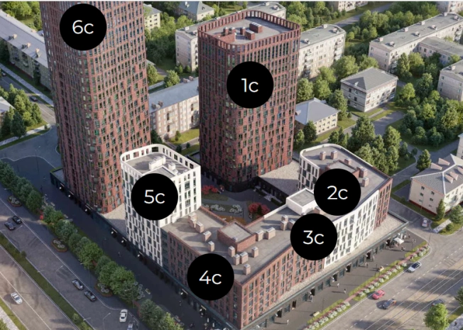 Жилые комплексы в Нижнем Новгороде. Вариант № 3857, 1, цена 8150175 рублей
