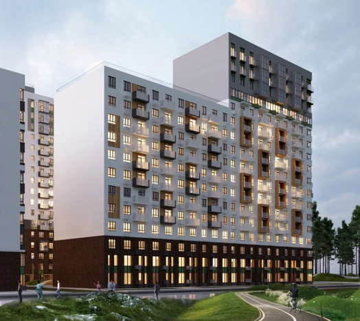 . Вариант № 451, 0, площадь - от за 34.0 м² квм, цена  рублей