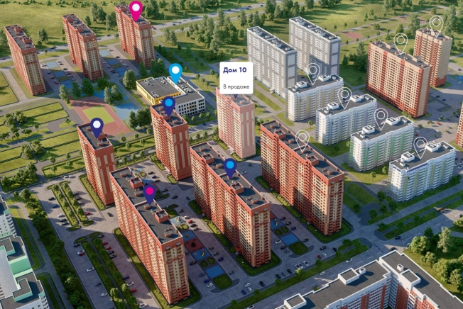 . Вариант № 108, 1, площадь - от от 21 м² квм, цена от 2 459 730 ₽ рублей