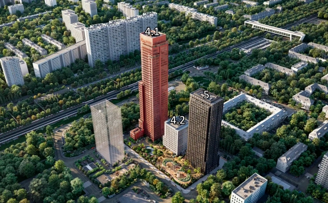 . Вариант № 4245, 14, площадь - от от 22 м² квм, цена от 22 млн ₽ рублей