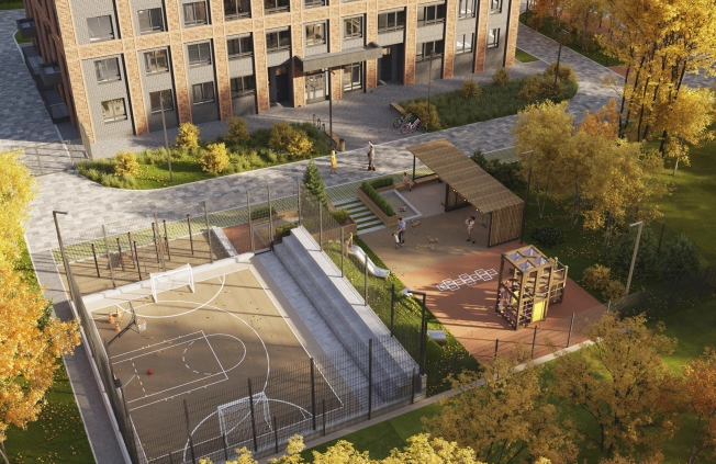 . Вариант № 1806, 4, площадь - от от 36 м² квм, цена от 3 017 500 ₽ рублей