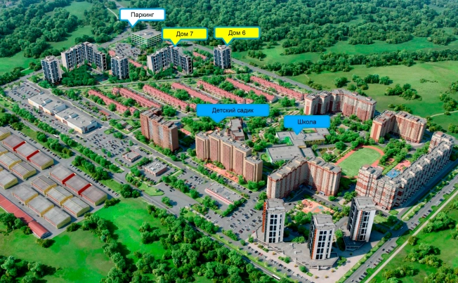 . Вариант № 2055, 5, площадь - от за 26.7 м² квм, цена  рублей