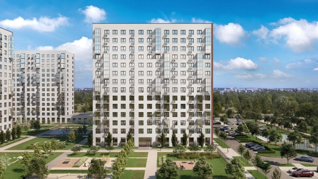 . Вариант № 160, 4, площадь - от от 23 м² квм, цена от 6 141 403 ₽ рублей