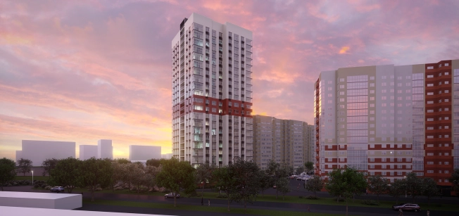 . Вариант № 2081, 3, площадь - от от 44 м² квм, цена от 3 799 290 ₽ рублей