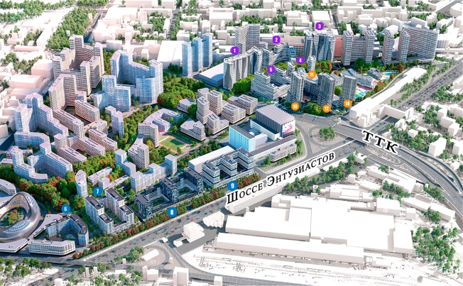 . Вариант № 3010, 9, площадь - от от 30 м² квм, цена от 18 850 000 ₽ рублей