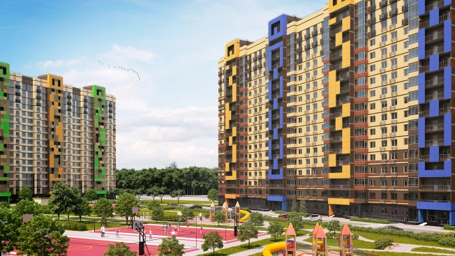 . Вариант № 153, 1, площадь - от от 23 м² квм, цена от 4 410 998 ₽ рублей