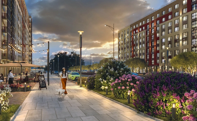 . Вариант № 2015, 5, площадь - от от 24 м² квм, цена от 4 550 000 ₽ рублей