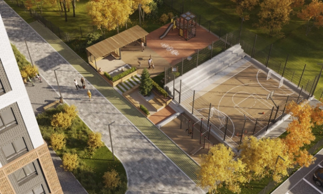 . Вариант № 1806, 3, площадь - от от 36 м² квм, цена от 3 017 500 ₽ рублей