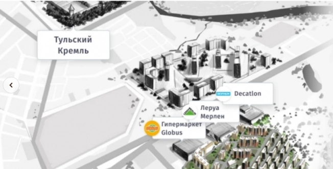Жилые комплексы в регионе Тульская область. Вариант № 1777, 3, цена 4558000 рублей
