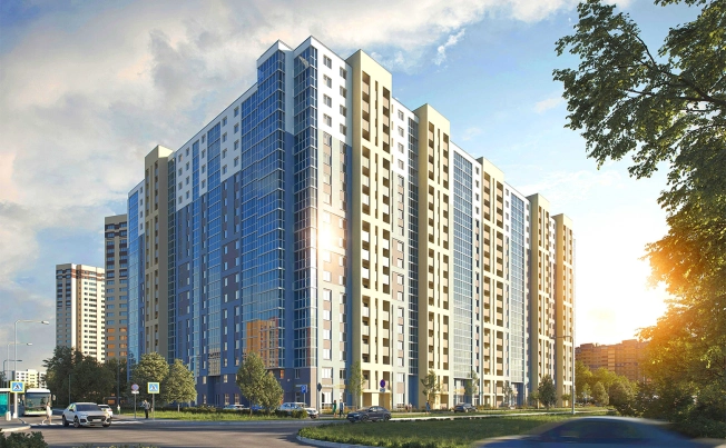 . Вариант № 5487, 7, площадь - от от 24 м² квм, цена от 3 223 200 ₽ рублей