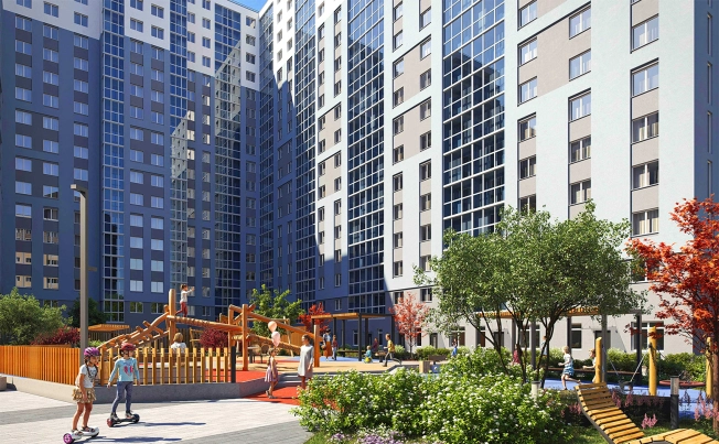 . Вариант № 5487, 4, площадь - от от 24 м² квм, цена от 3 223 200 ₽ рублей