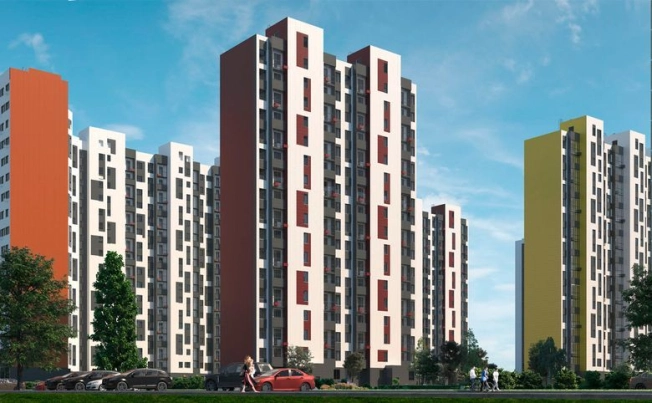 . Вариант № 1863, 7, площадь - от за 36.0 м² квм, цена  рублей