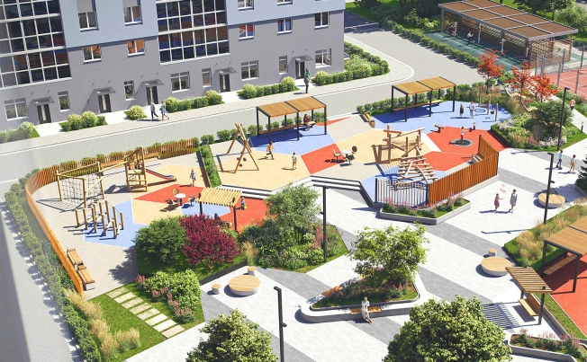 . Вариант № 5487, 1, площадь - от от 24 м² квм, цена от 3 223 200 ₽ рублей